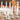 LED ROMANCE Vela para candelabro paquete - Blanco - 6 pcs 15 cm | 4 pcs 24 cm