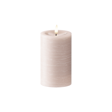 LED Blokklys Ø 7,5 x 12,5 cm Rosa