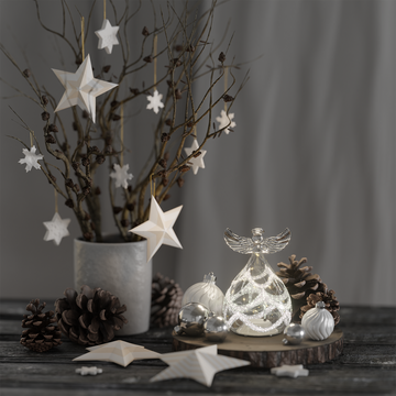 Deluxe Homeart Nagy üvegangyalok 1