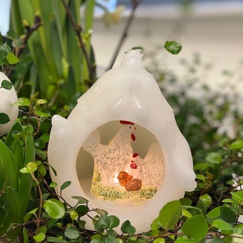 Easter kana avatud Valge Deluxe Homeart 1