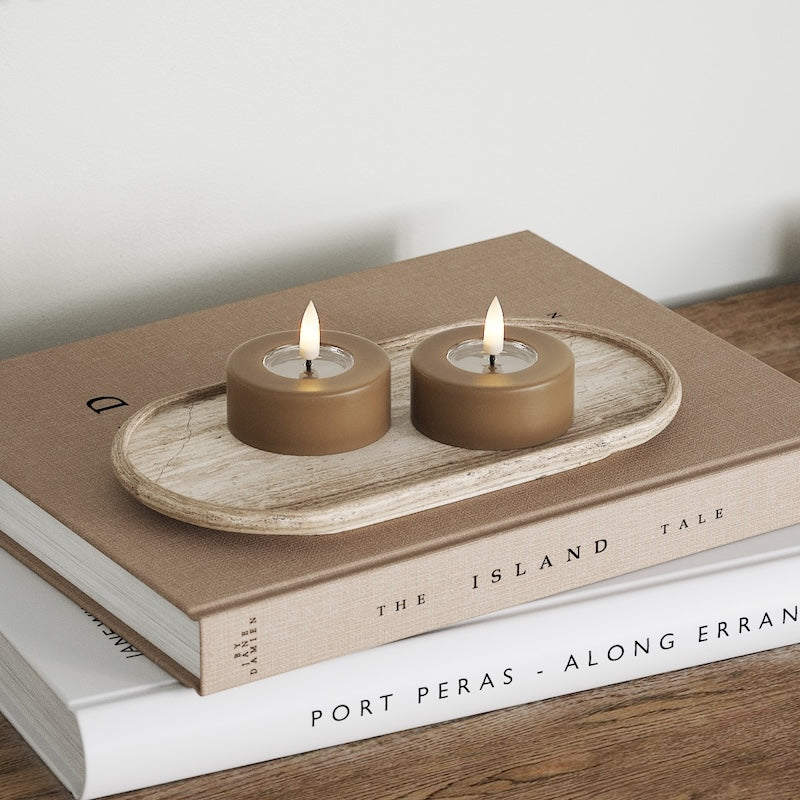 Deluxe Homeart Ρεσώ LED Jumbo 2 τεμ. (Μεγάλο) Ανοιχτό μωβ