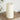Deluxe Homeart LED Bloklys Ø 10 x 20 cm Cream