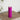 Deluxe Homeart LED Bloklys Ø 5 x 15 cm Violet