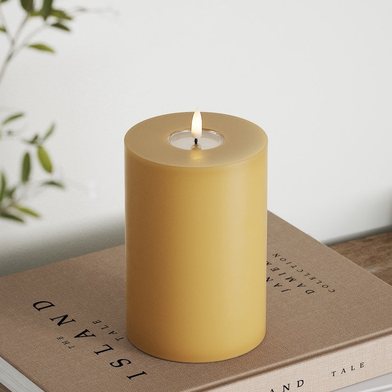 Deluxe Homeart LED blokové světlo Ø 10 x 15 cm Kariová