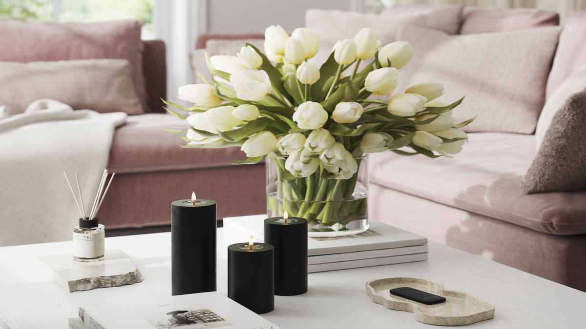 Naturlig tro LED Blokker lys med Wetlook ™ Design