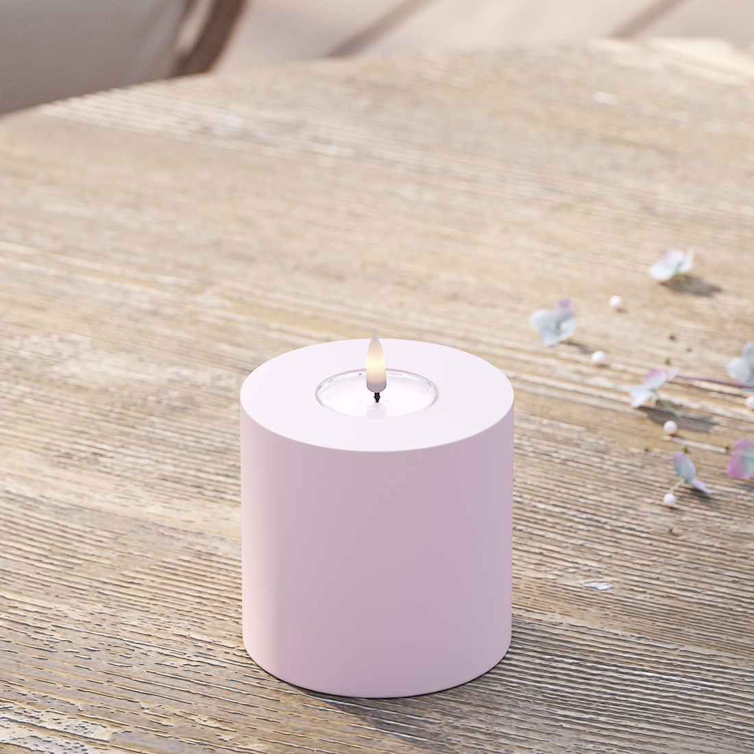 Deluxe Homeart Välis-LED plokkvalgusti Ø 10 x 10 cm Tolmune punane LED välisvalgusti plokivalgusti 2