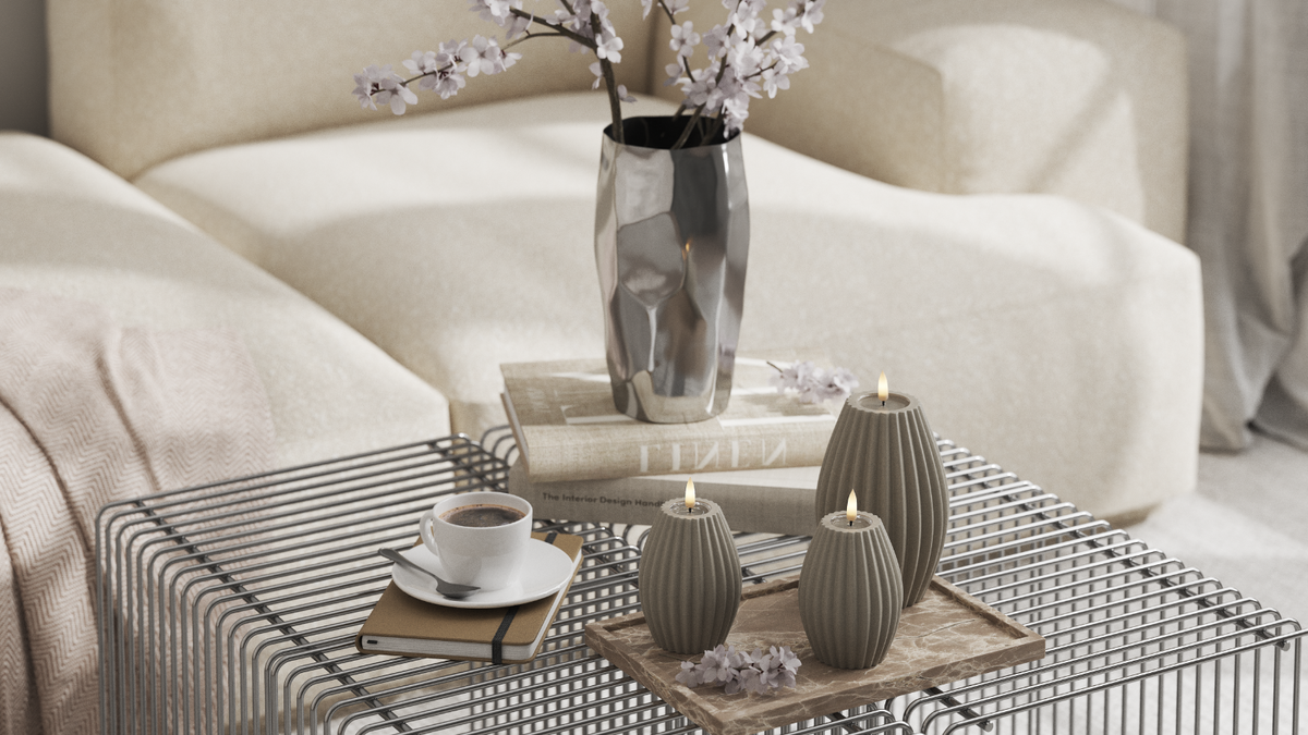 Naturlig tro LED Rillelys med Wetlook ™ Design