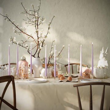 Deluxe Homeart Πακέτο LED Candle Light - Λεβάντα - 8 τεμ. κεριά 38 cm συσκευασία 1