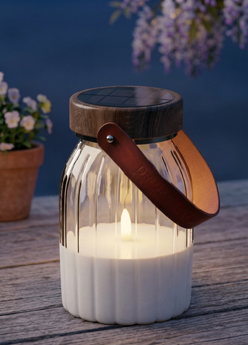 LED sklenice Landers 17cm